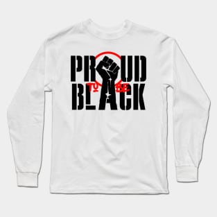 Black pride Long Sleeve T-Shirt